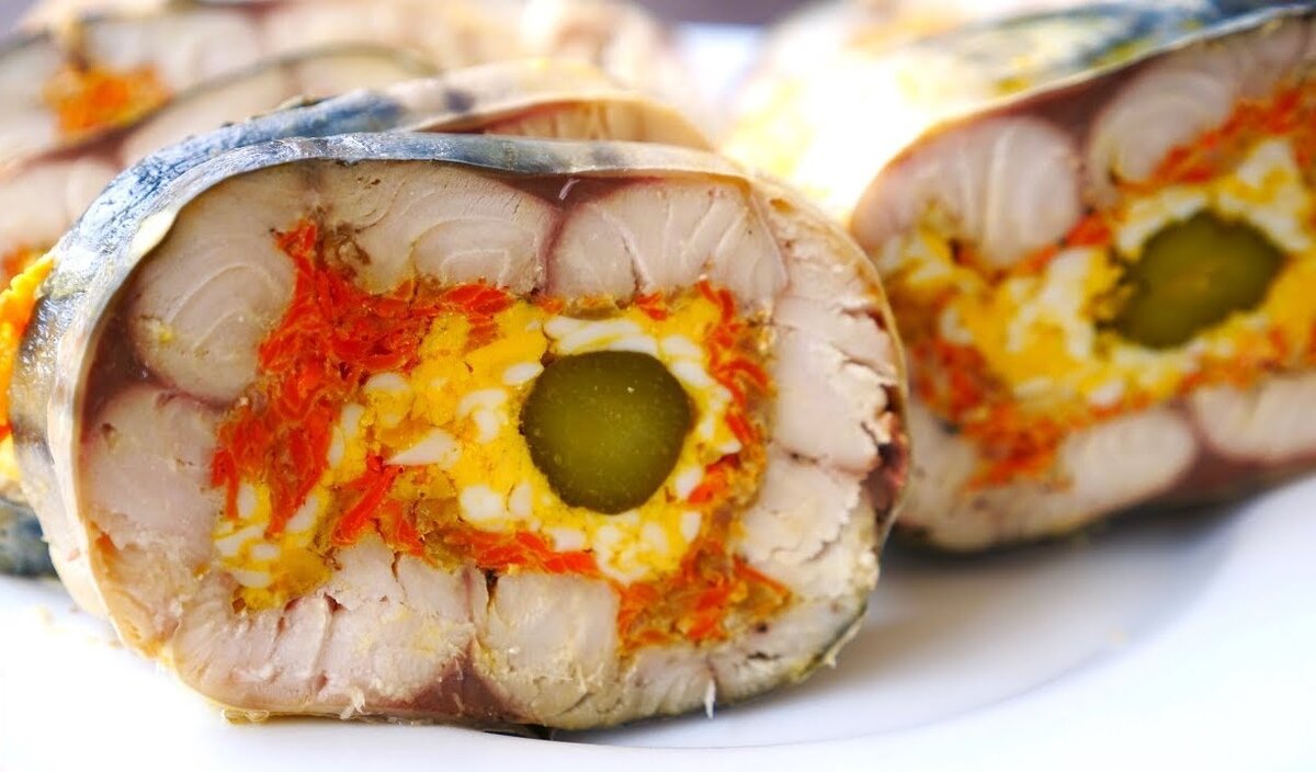Рецепт фаршированной скумбрии по-царски