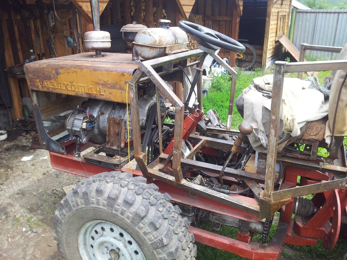 Двигатель УД-2 для самоделки типа трактора или болотохода