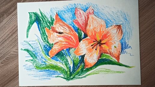 «Цветы пастелью 2» онлайн-курс Ирины Климовой