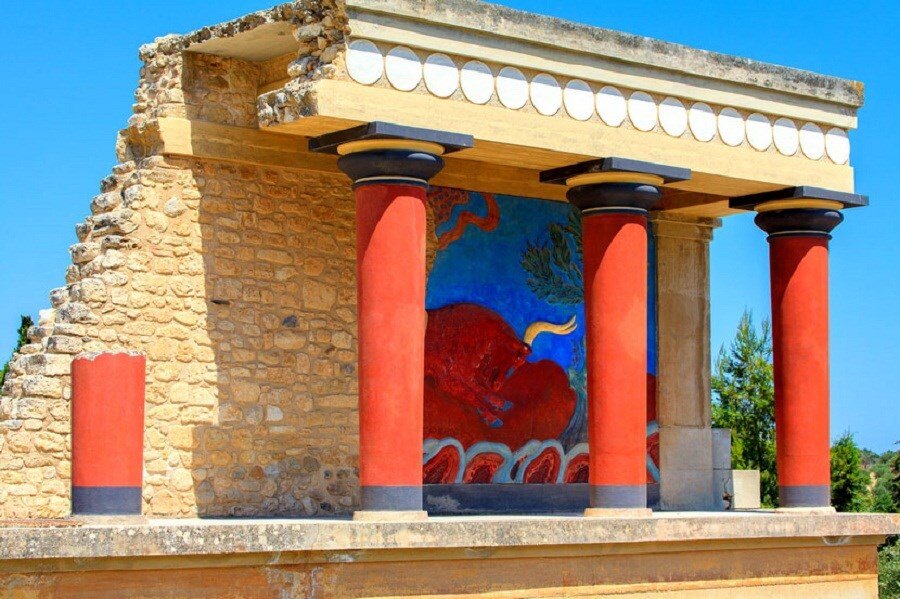 Дворец в Кноссе. Фото: putidorogi-nn.ru.
