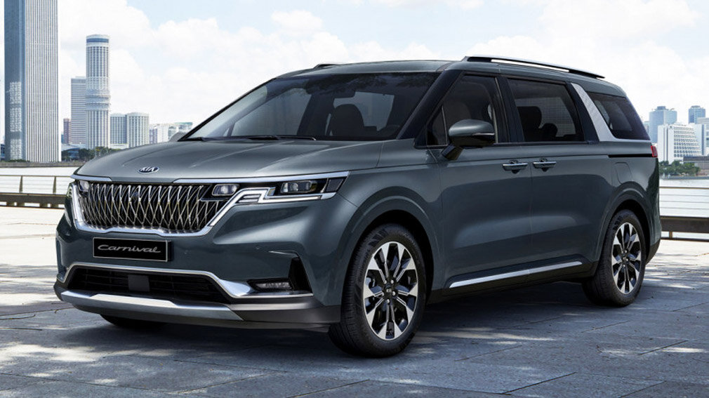 Официальное изображение нового Kia Carnival 