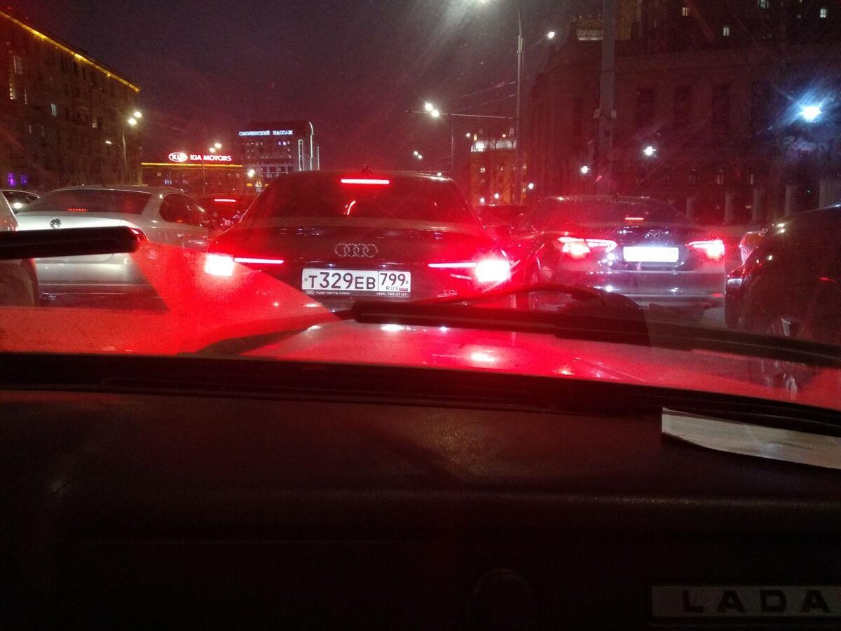 Пробка в Москве