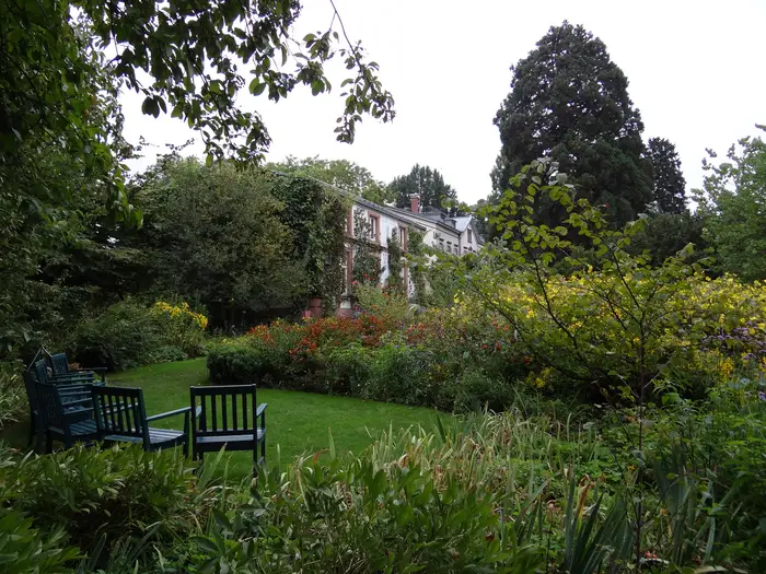 Hermannshof, a viewing Garden ("viewing garden") в Вайнхайме, Германия.