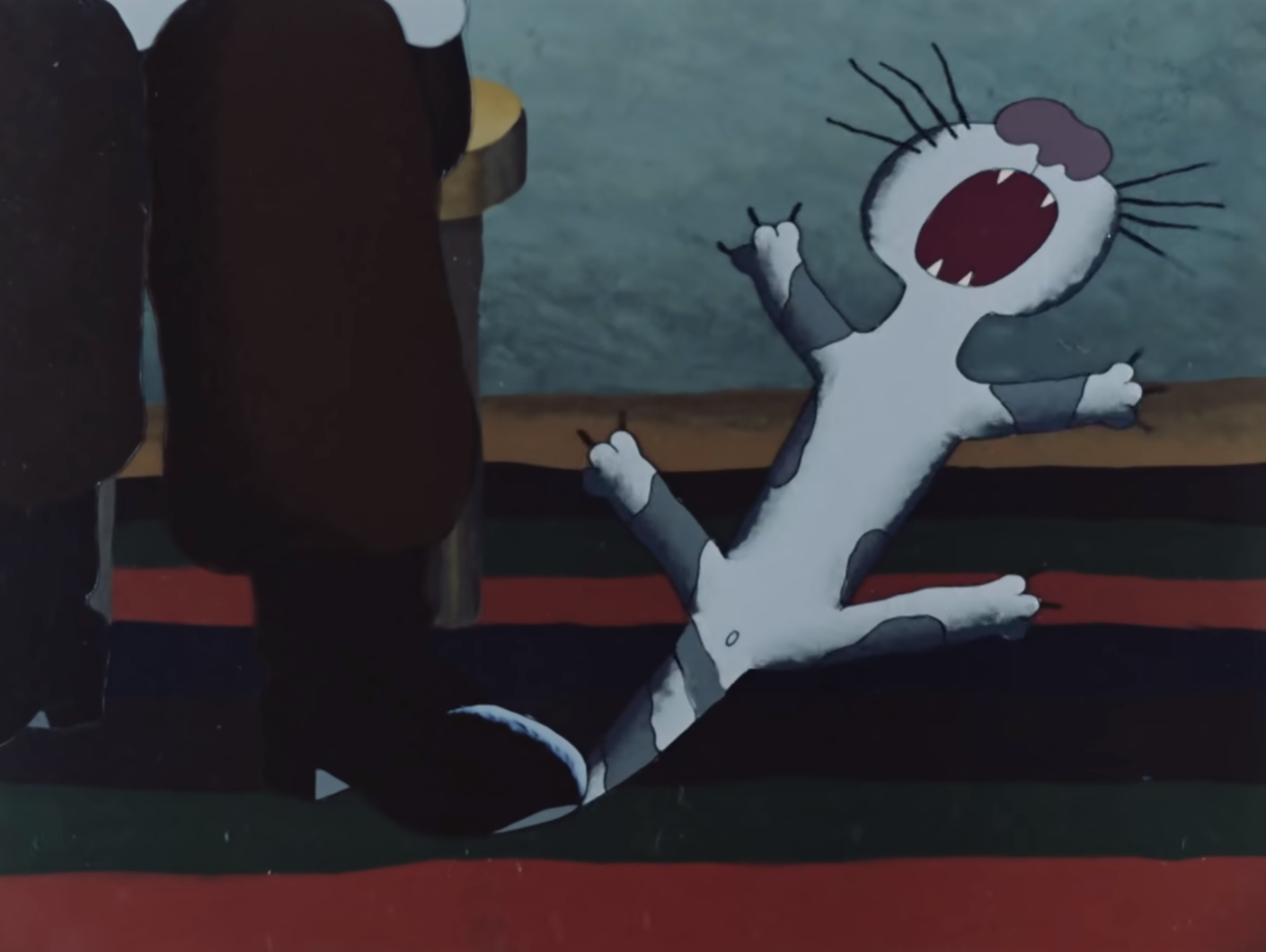 Спой кота. Жил-был пёс (1982). Кот которому наступили на хвост. Наступить на хвост.