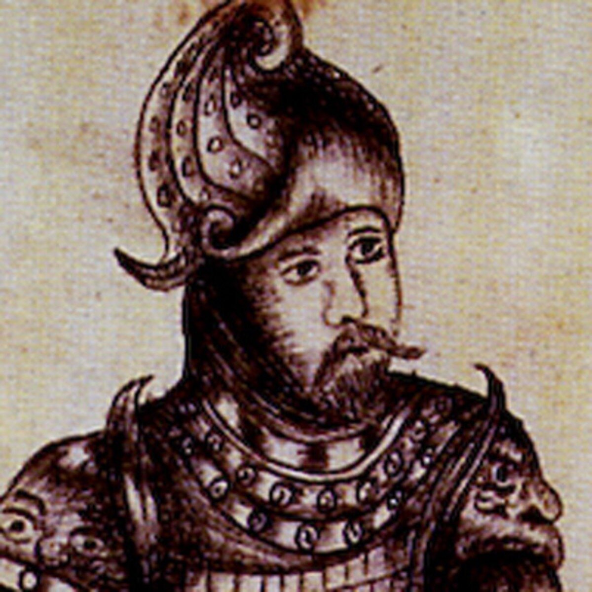 Таким представлял Эрика Торвальдсена, известного как Эрик Рыжий, рисовальщик XV века