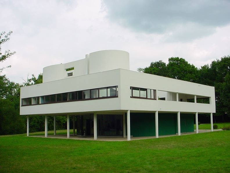 Le Corbusier, Villa Savoye, Пасси, Франция, 1930 Год