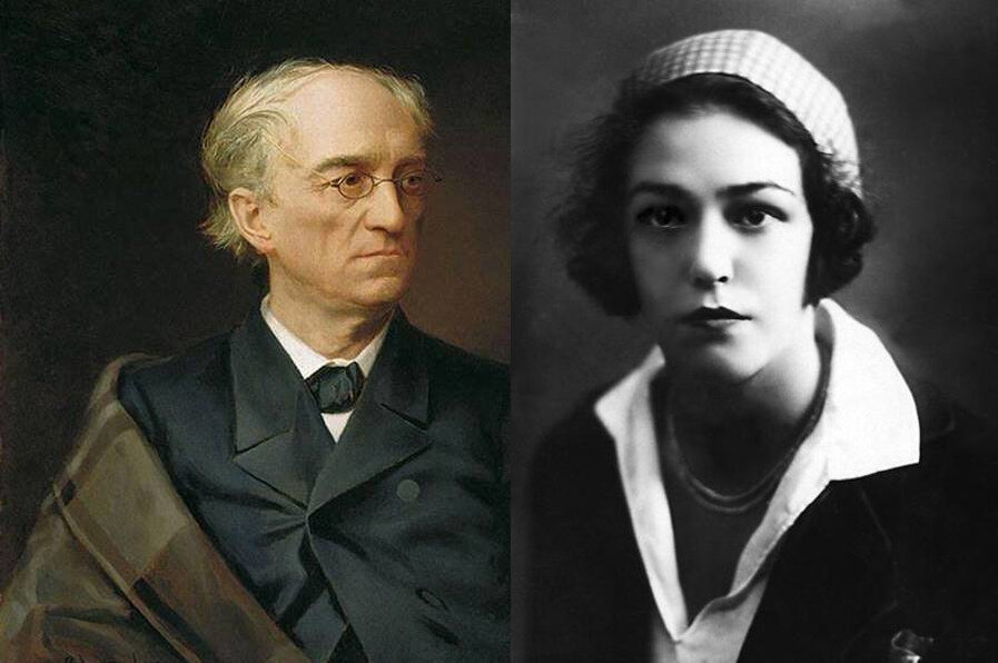 Федор Тютчев и Вероника Тушнова