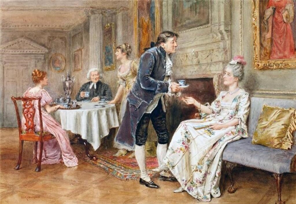 Картина кисти George Goodwin Kilburne