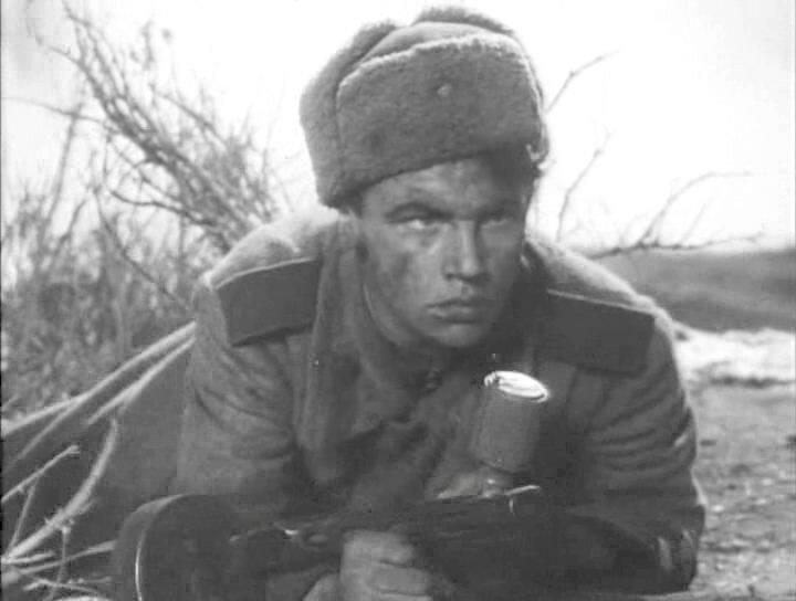 Александр Матросов, кадр из фильма.