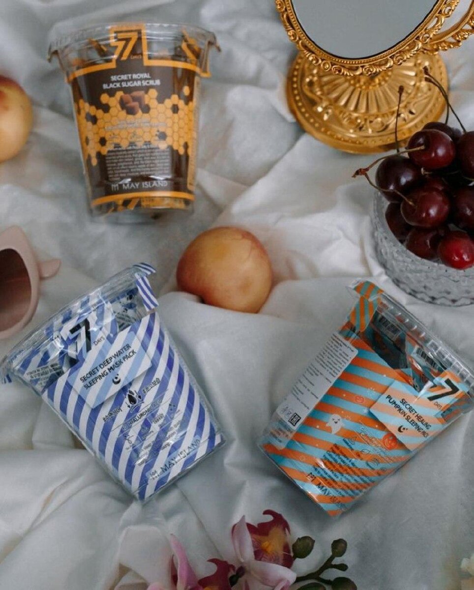 7 Days Secret Centella Cica Sleeping Pack (оранжево-бирюзовая упаковка)


