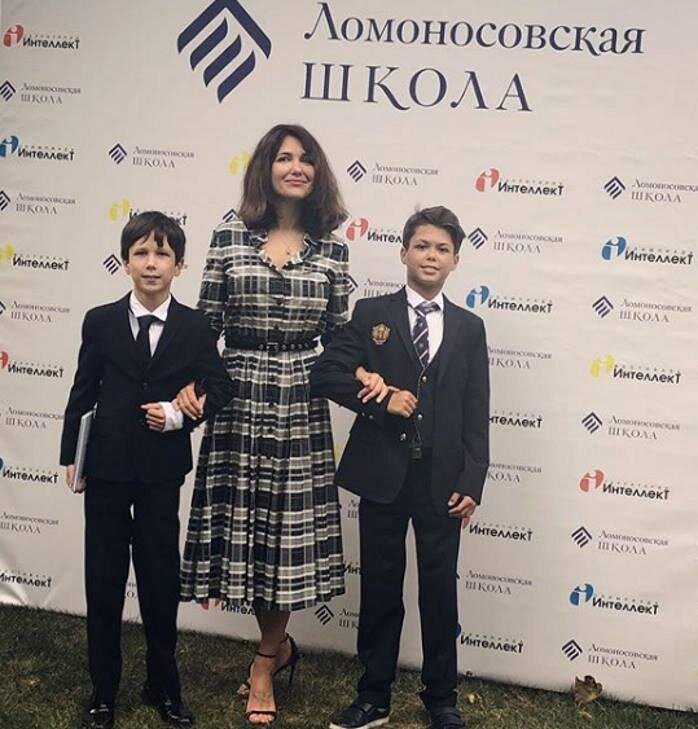 Екатерина Климова с сыновьями Матвеем и Корнеем (Фото: Instagram.com/klimovagram)