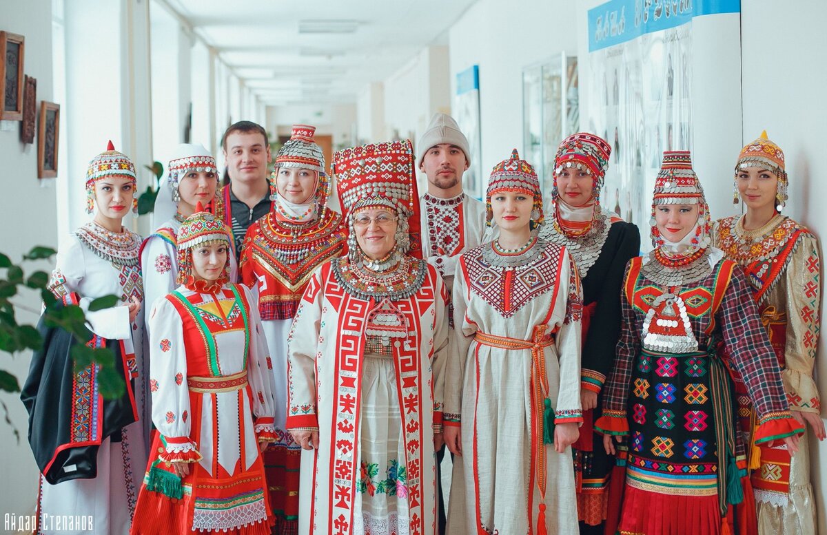 Национальный костюм чувашей картинки