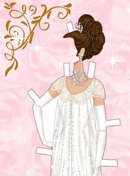 Бумажная кукла "Моя прекрасная леди", автор Кори Дженсен