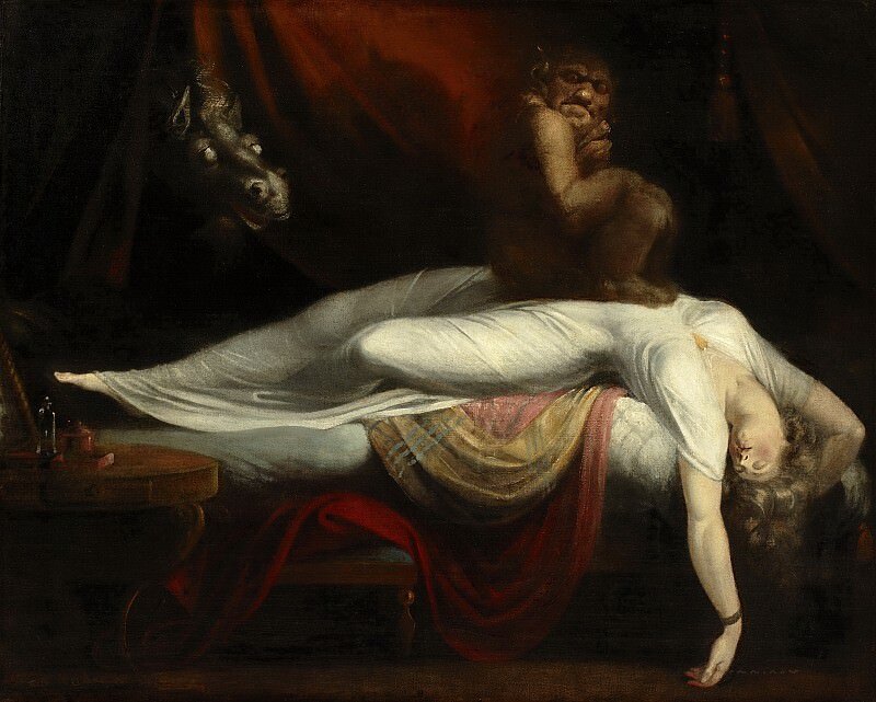 Генрих Фюсли – Ночной кошмар 1781