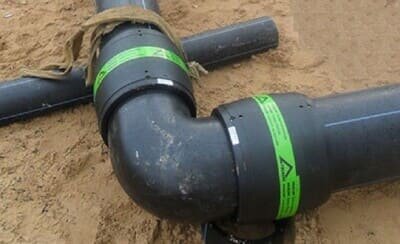 Врезка отвода в трубопровод