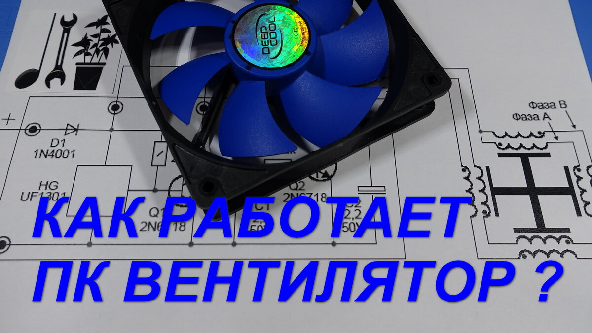 Принцип работы вентилятора для ПК