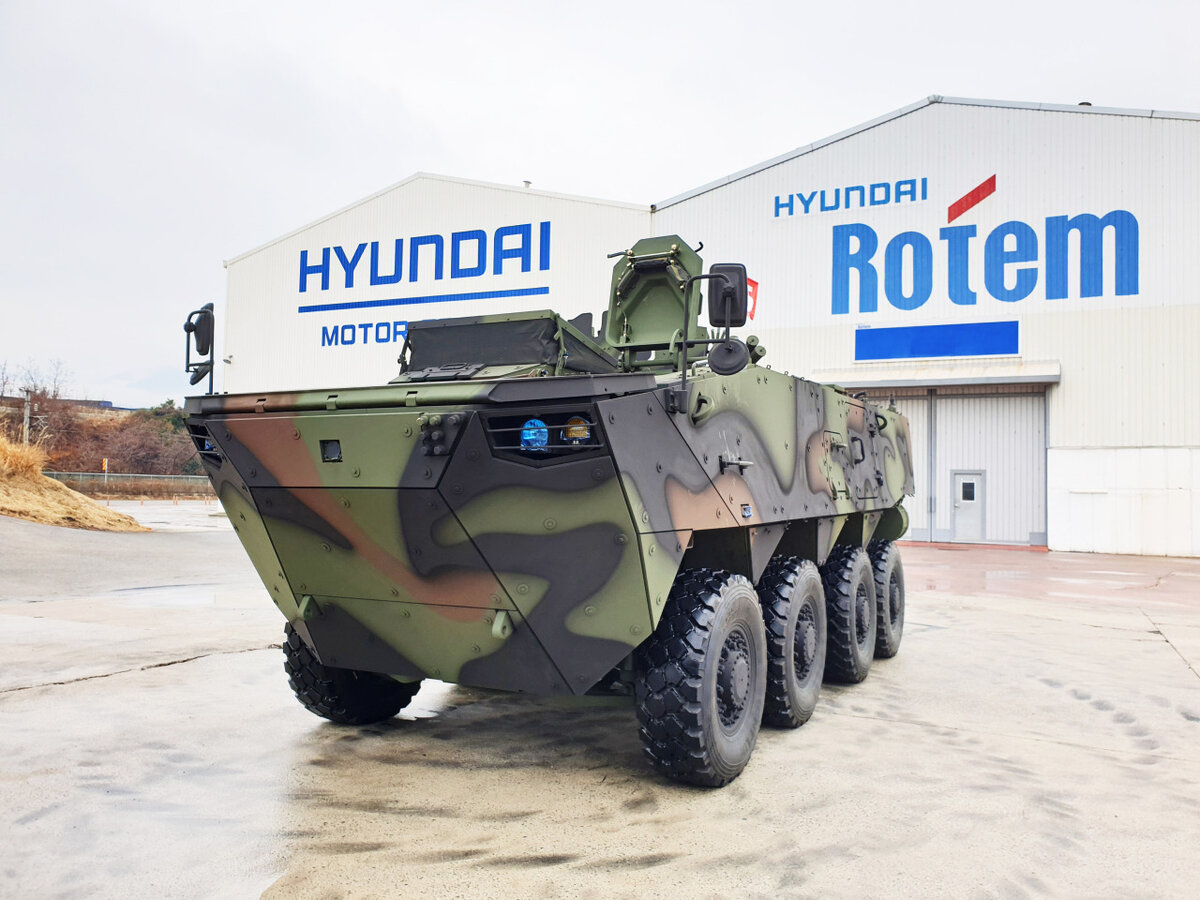 Бронетранспортер Hyundai Rotems K808 (Hyundai Rotem)
