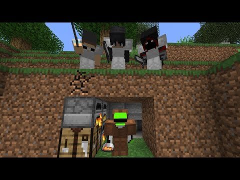 «Minecraft Speedrunner VS 3 Hunters GRAND FINALE»