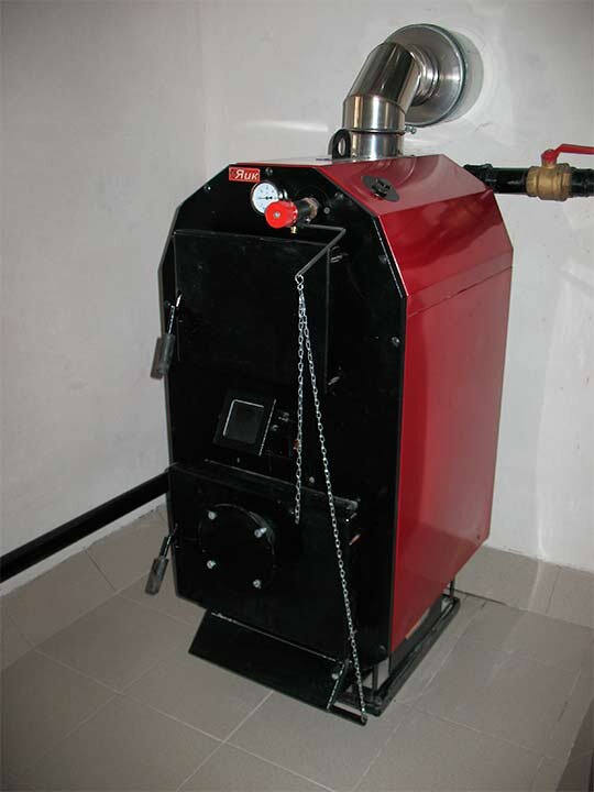 Твердотопливный котел Яик-16