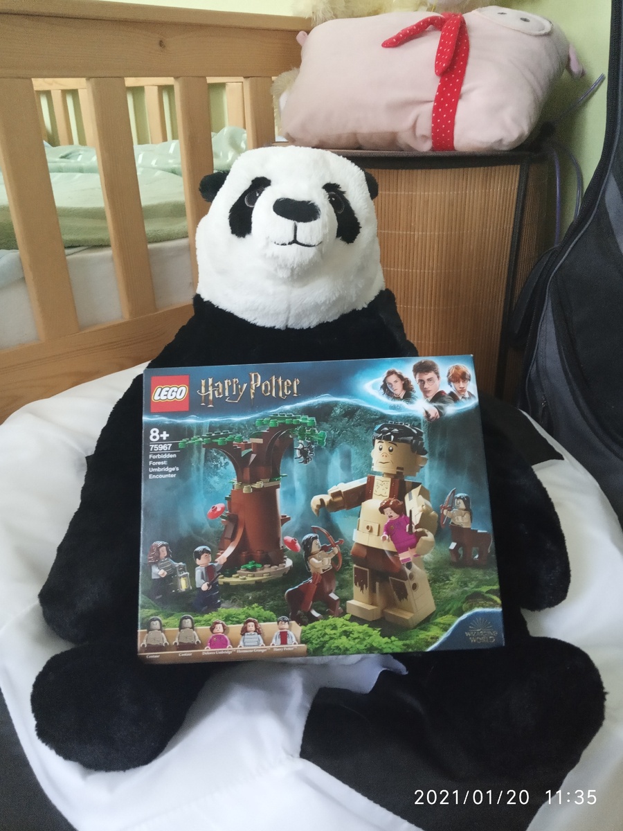 Панда и Лего 