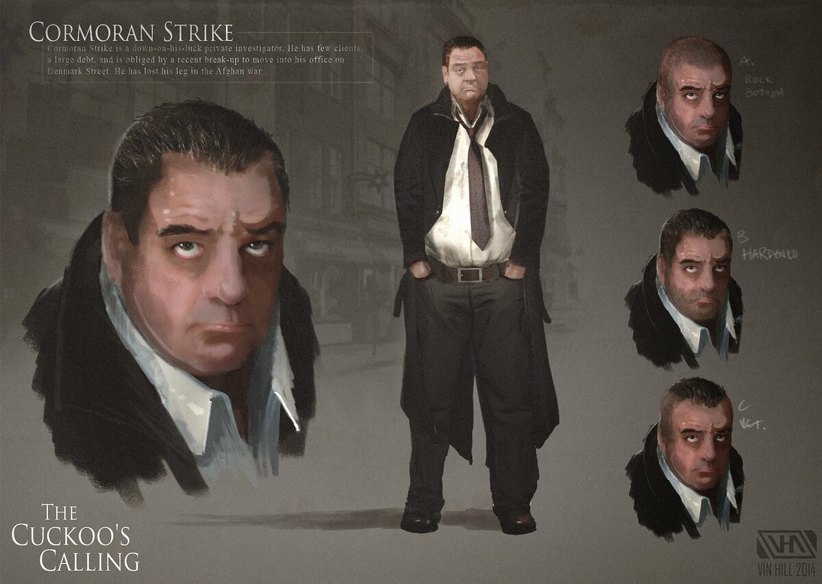 А вот так его представил художник - это изображение ближе к тексту, чем кинообраз, но я уже привыкла к киношному