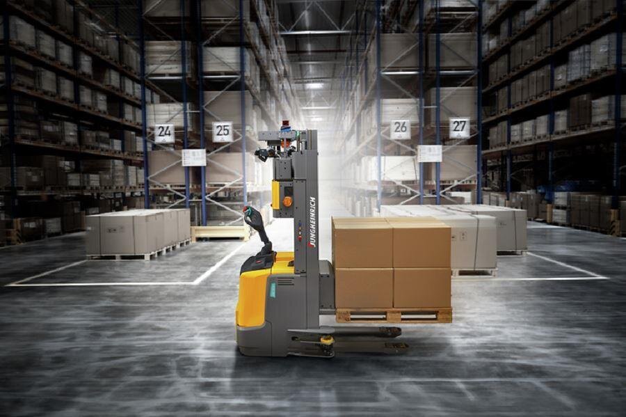 Беспилотные штабелеры Jungheinrich автоматизируют интралогистику BLG Logistics Group