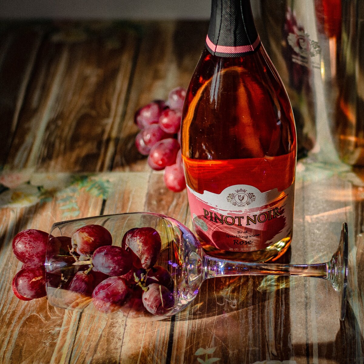 Игристое вино «Pinot Noir» от Минского завода игристых вин 