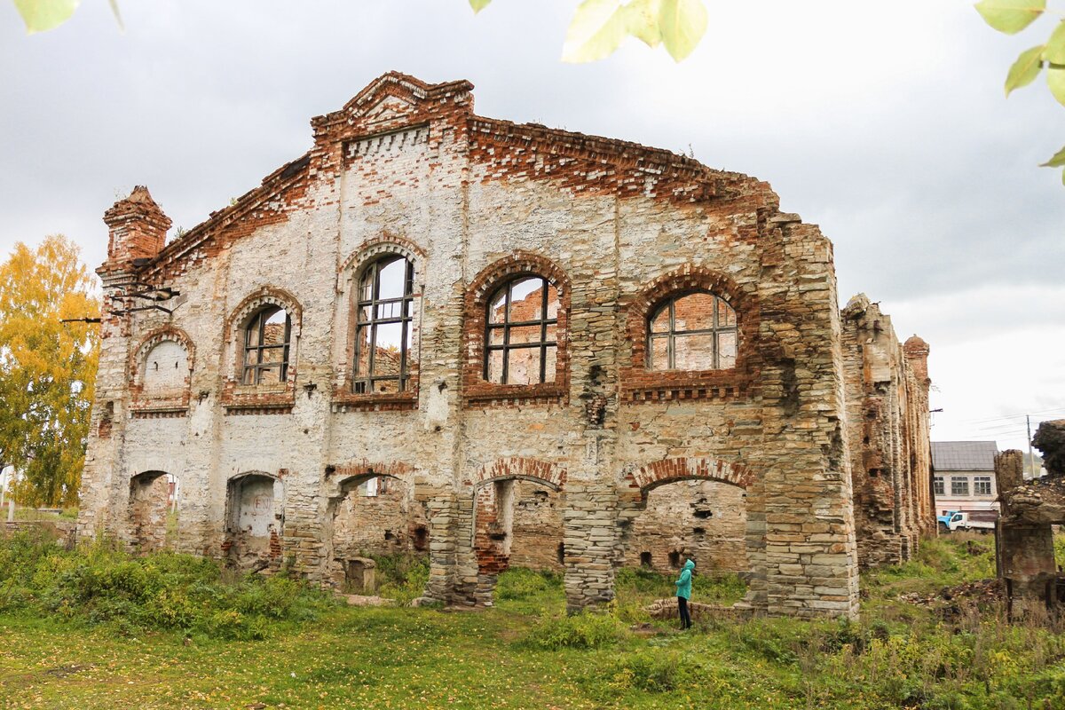  Руины старого кузнечного цеха конца XIX века