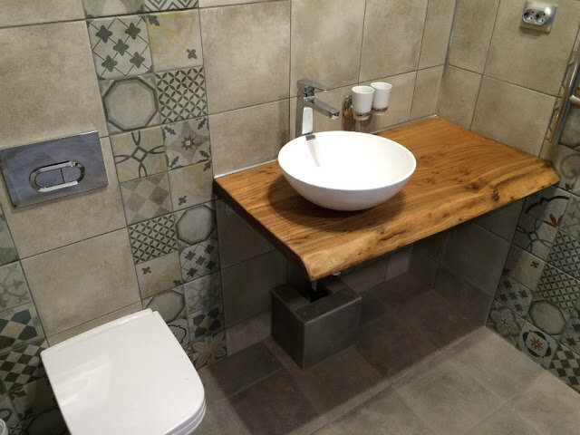 Столешница в ванную комнату: заказать по индивидуальным размерам - блог компании Цвет и Стиль
