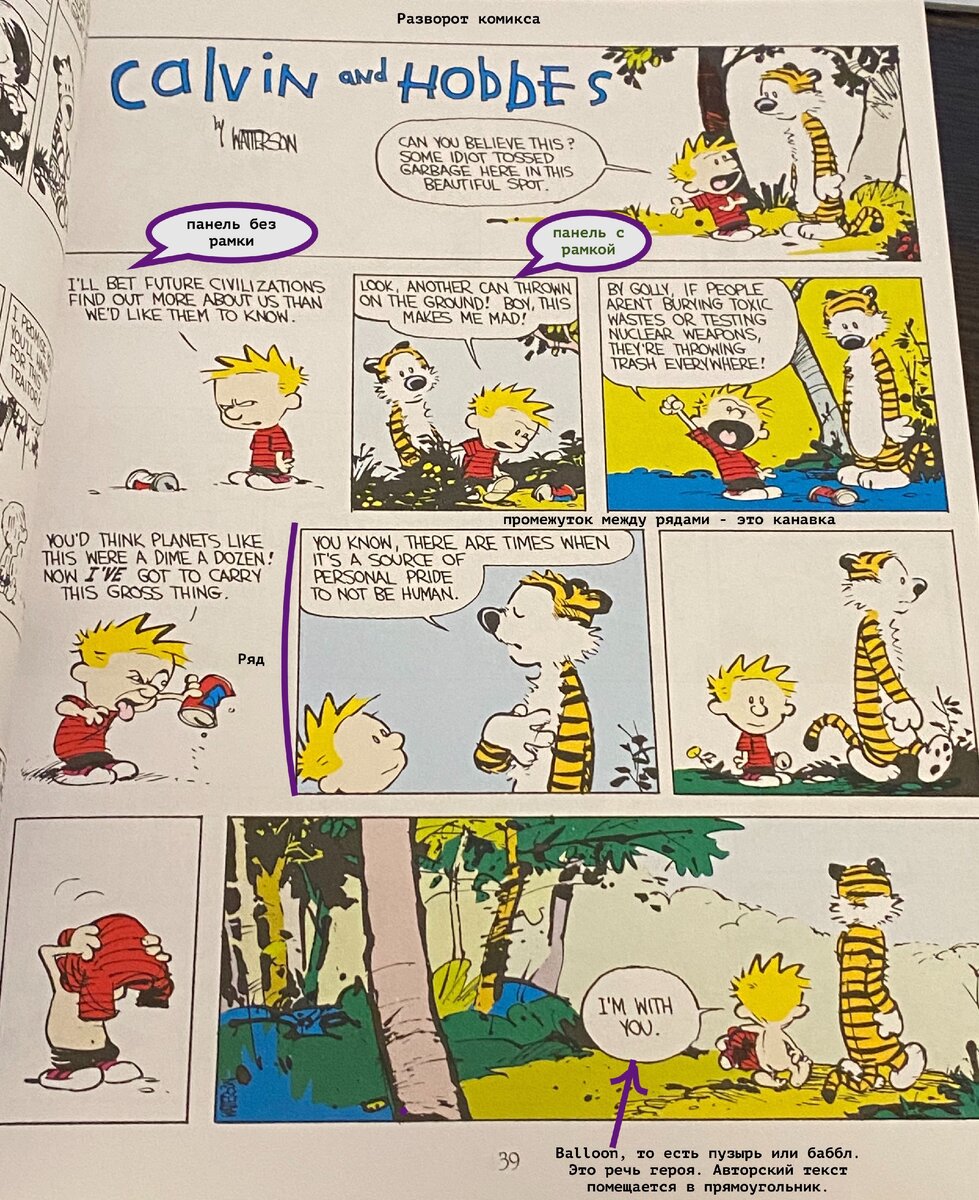 Приоткрываю анатомию комикса