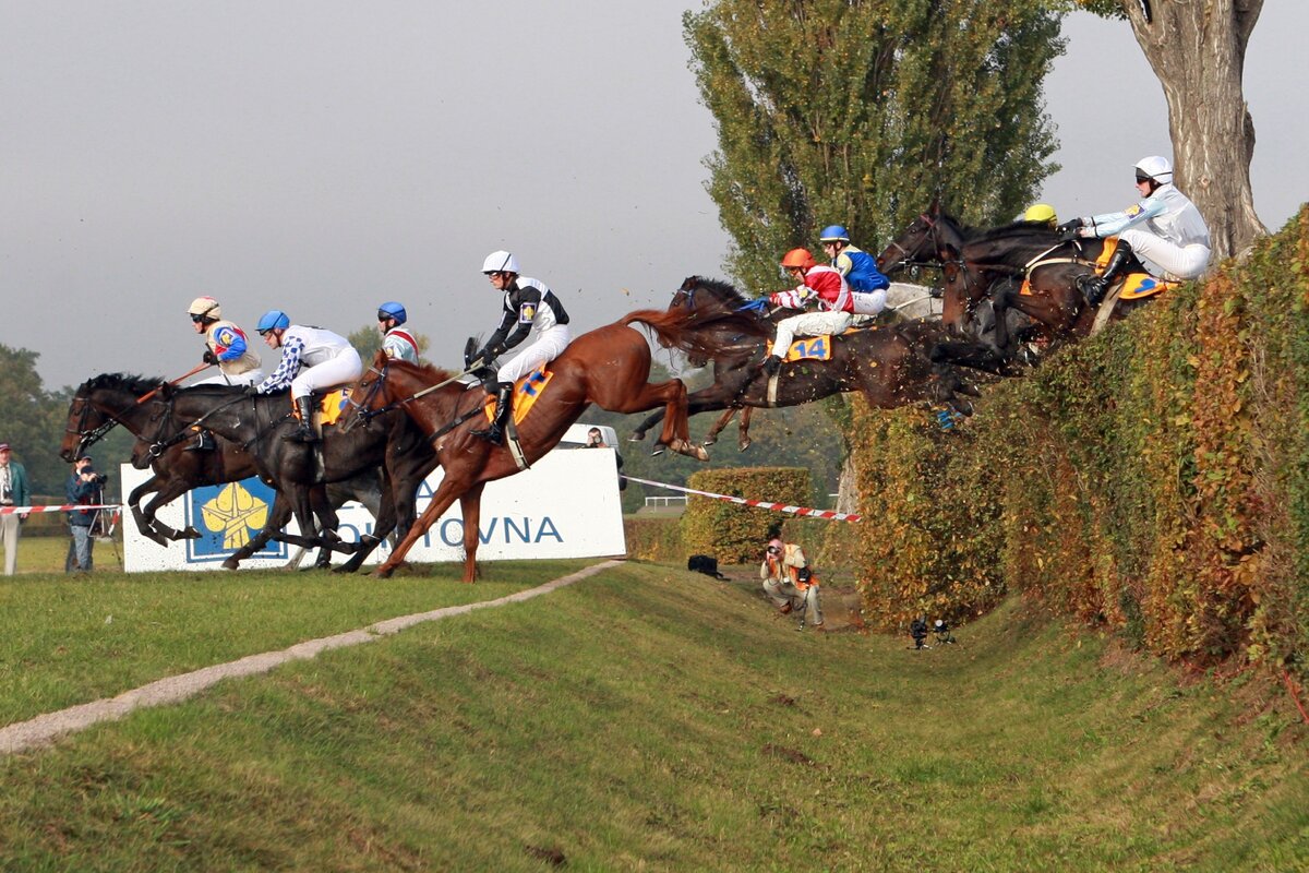 Grand National Horse Race в Великобритании