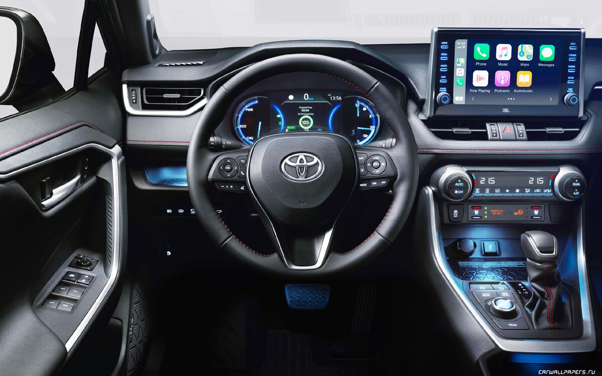 Новый Toyota RAV4 plug-in hybrid 2021.