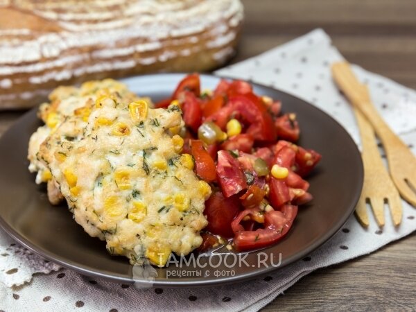 Куриные оладьи с чесноком и майонезом рецепт – Европейская кухня: Выпечка и десерты. «Еда»