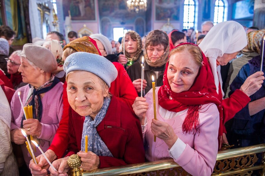 Богослужение. Фото из от крытого источника