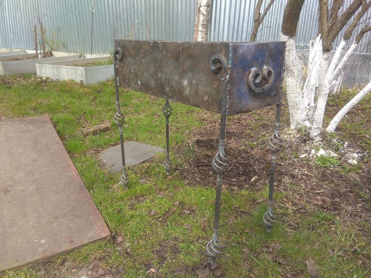 Мангал до покраски