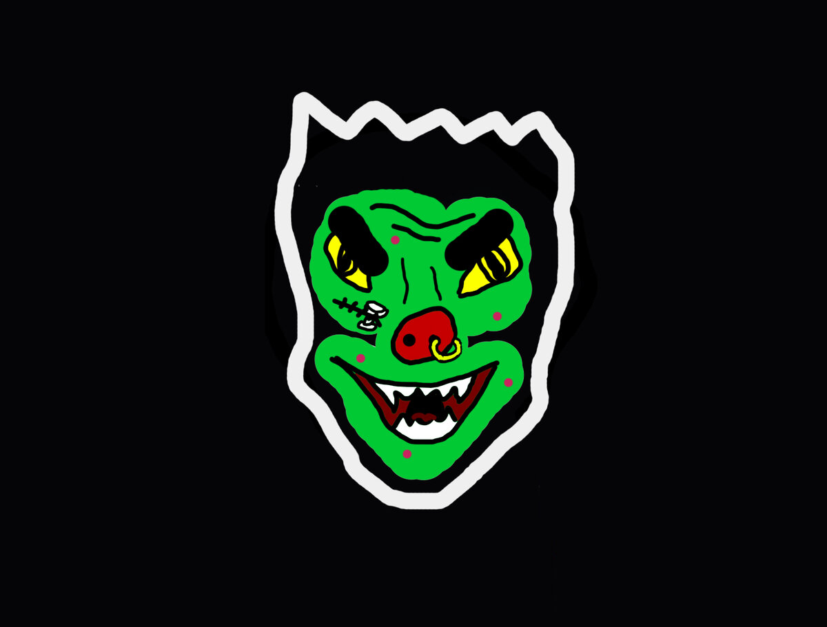 Интернет-тролли. Моя иллюстрацию для статьи