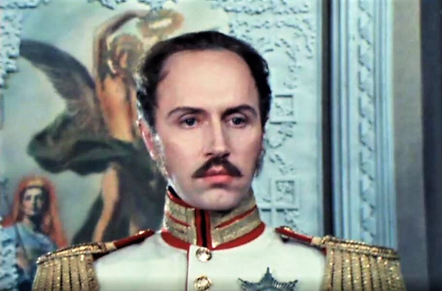 Борис Плотников в роли Николая I в телеспектакле "После дуэли" (1990)