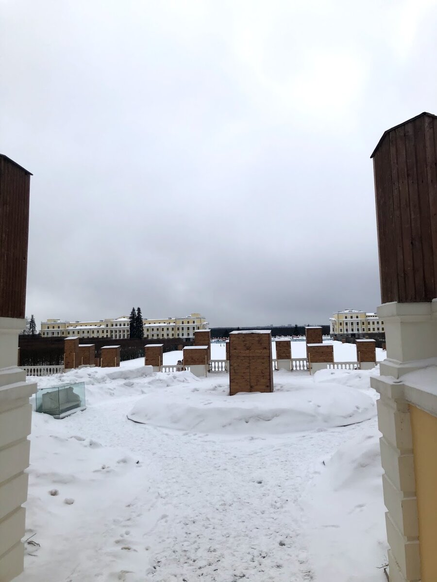 скульптуры в Архангельском сейчас такие