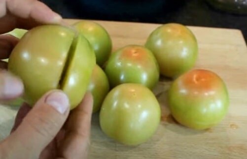 Как замариновать зеленые помидоры как в СССР