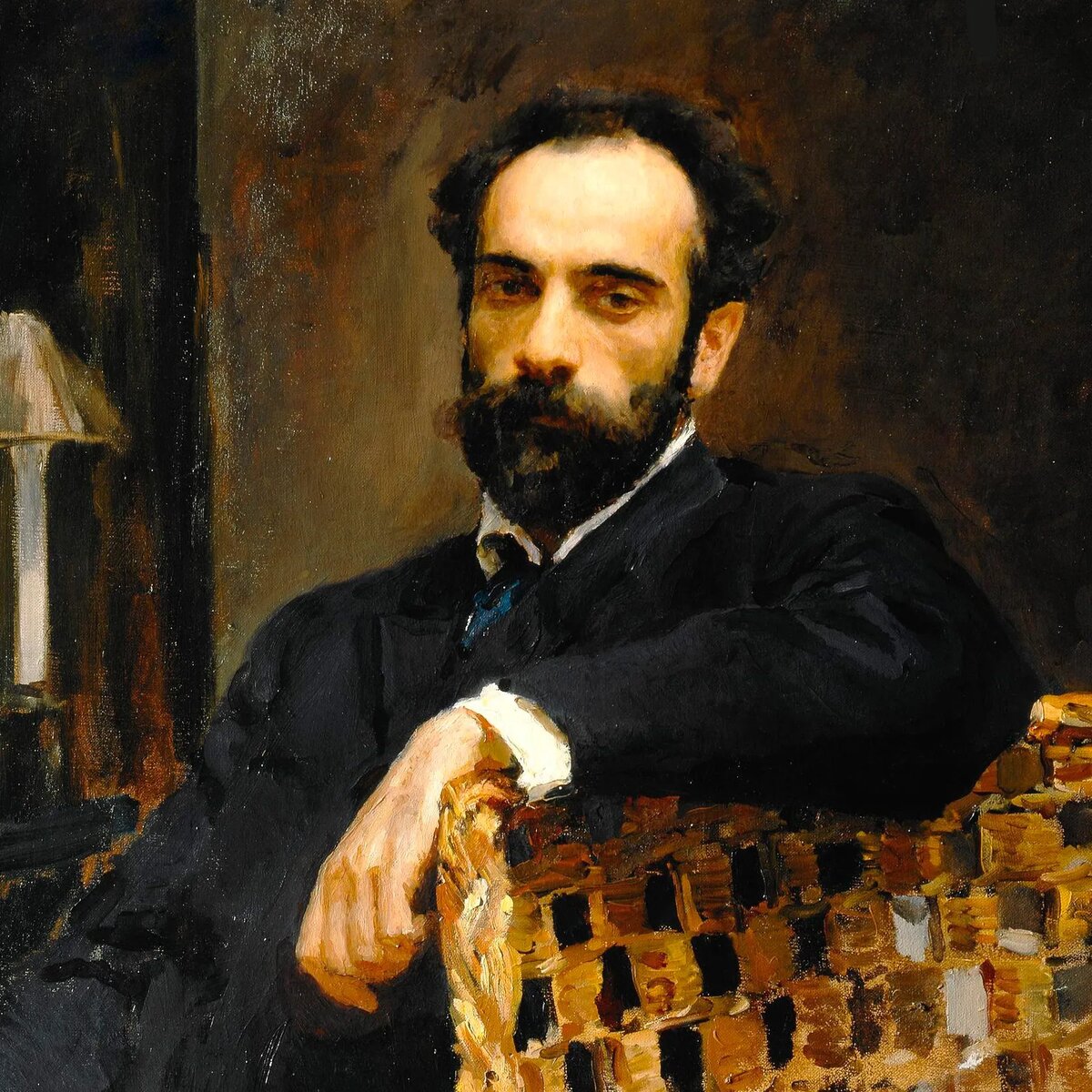 Валентин Серов. Портрет Исаака Левитана (фрагмент). 1893. Государственная Третьяковская галерея, Москва