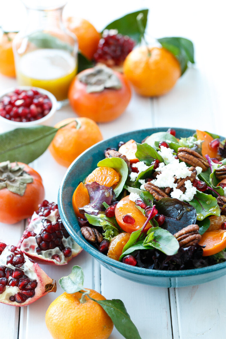 Зимний салат с цитрусовым винегретом - это праздник сезонных продуктов. (  Winter Salad with Citrus Vinaigrette ) | Готовим вместе | Дзен