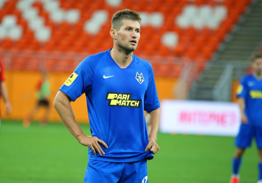 В.Обухов игрок "Тамбова".  Фото из интернета.