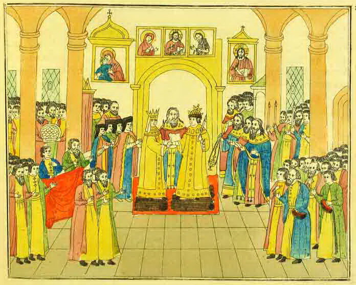 Свадьба царя Михаила Федоровича Романова