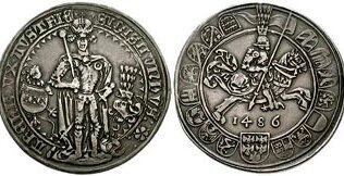 Гульденгрош 1486 год