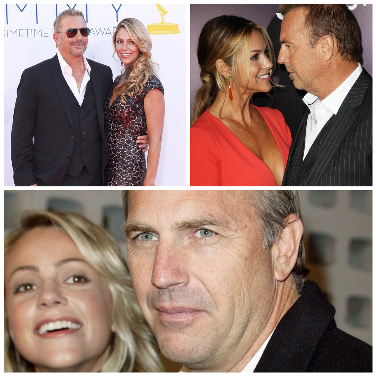 Кевин Костнер и Кристин Баумгартнер (разница в возрасте 19 лет)