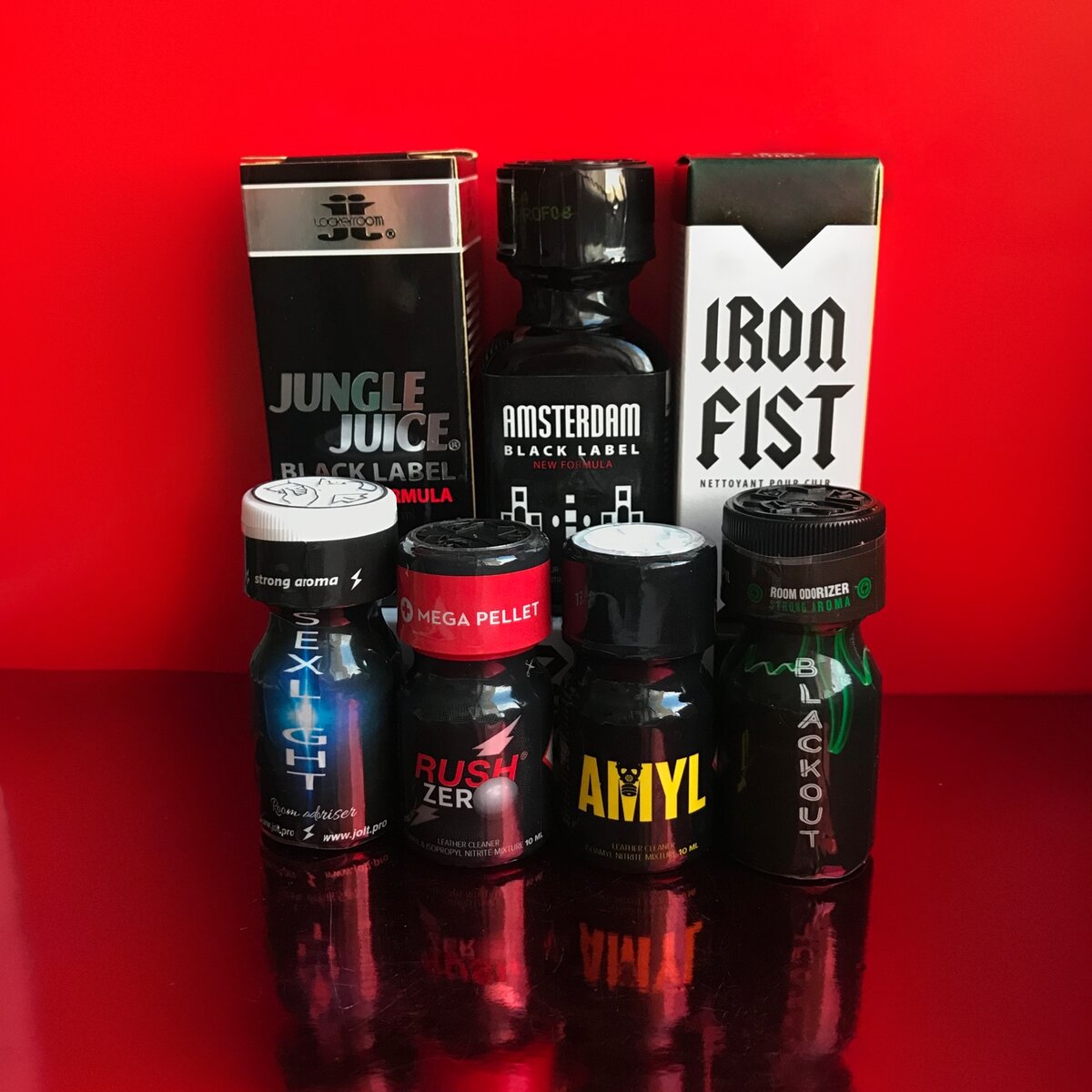 Внешний вид попперсов