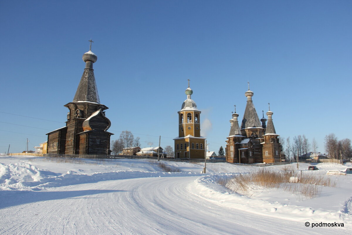 Тройник в северном селе Нёнокса