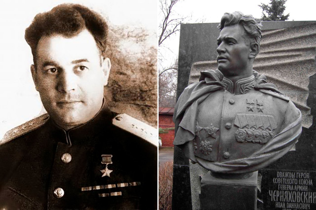 Умер польский генерал. Генерал Черняховский.