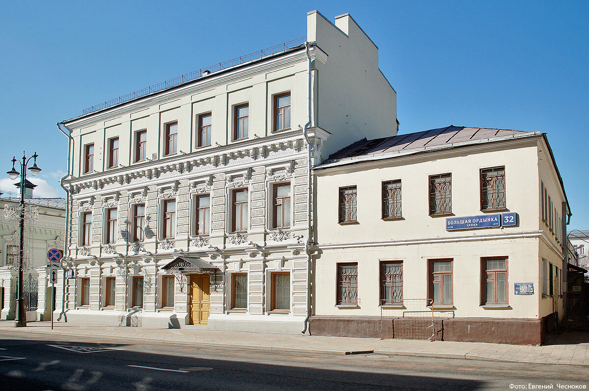 Городская усадьба в замоскворечье. 3. Большая ордынка 29/10 стр 2. Дача ордынка. Ул.