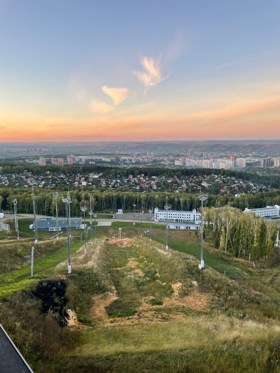 Фото автора. Подъем по канатной дороге